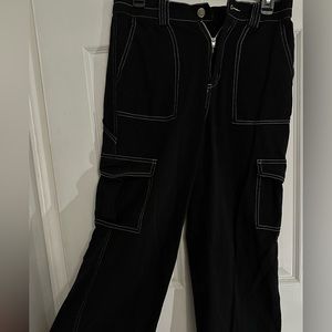 Wide pants from Bohme. Color: black w/ white. Size: M